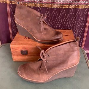 Sperry HARLOW Wedge Boot lace Up